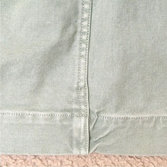 Madewell Denim Emmett Mint Sage Skirt, size 26 - Picture 7 of 10